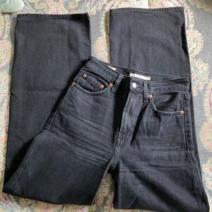 Levi’s Ribcage Wide Leg Jeans Sz 25